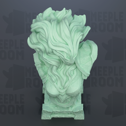 Knight of the Nebula, Bust by Witchsong Miniatures | Miniature | TTRPG | Unpainted | Print on Demand