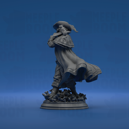 Hamelin Pansworth, the Pied Piper by DM Stash | Miniature | TTRPG | Unpainted | Print on Demand
