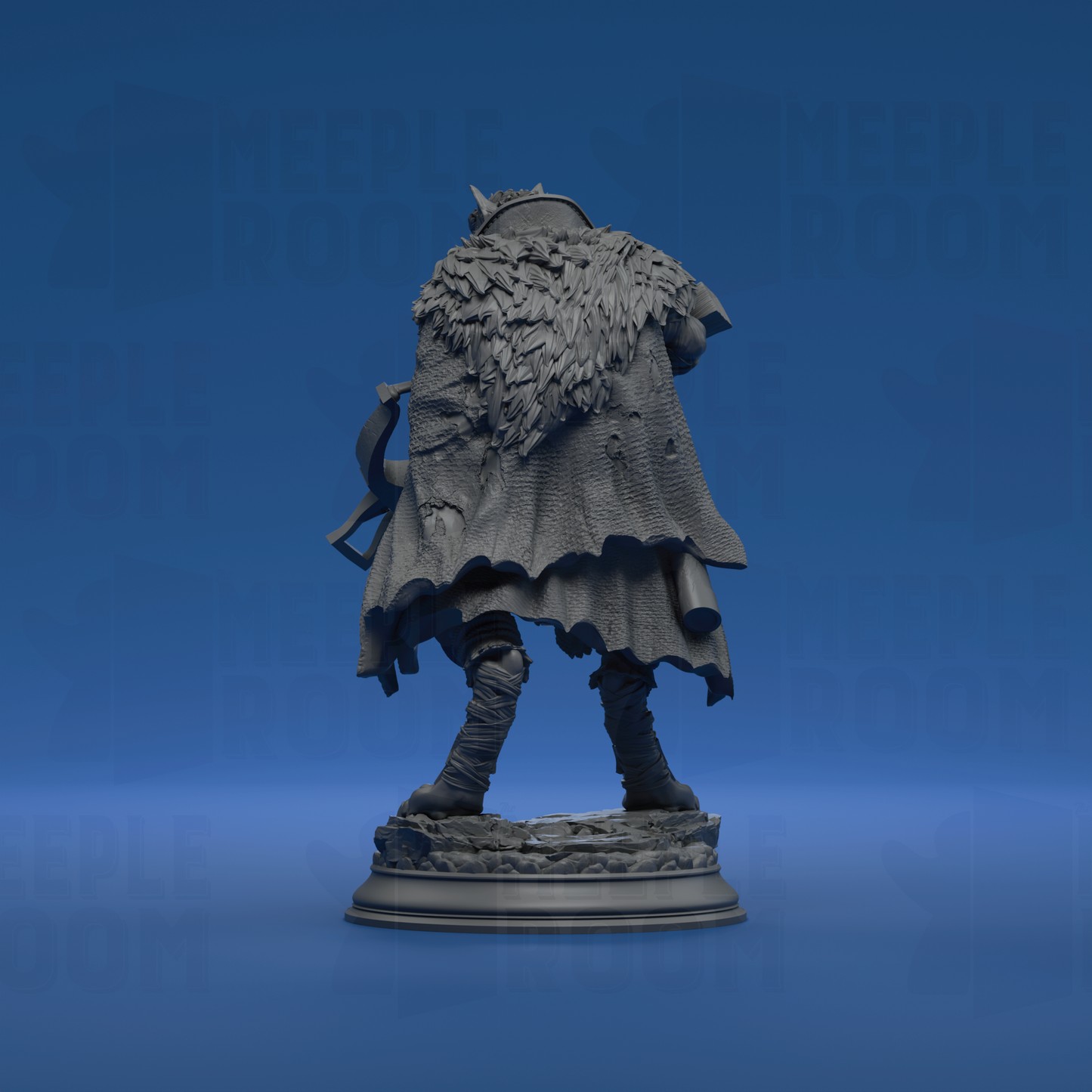 The Big Bad, Wolf Hunter by DM Stash | Miniature | TTRPG | Unpainted | Print on Demand