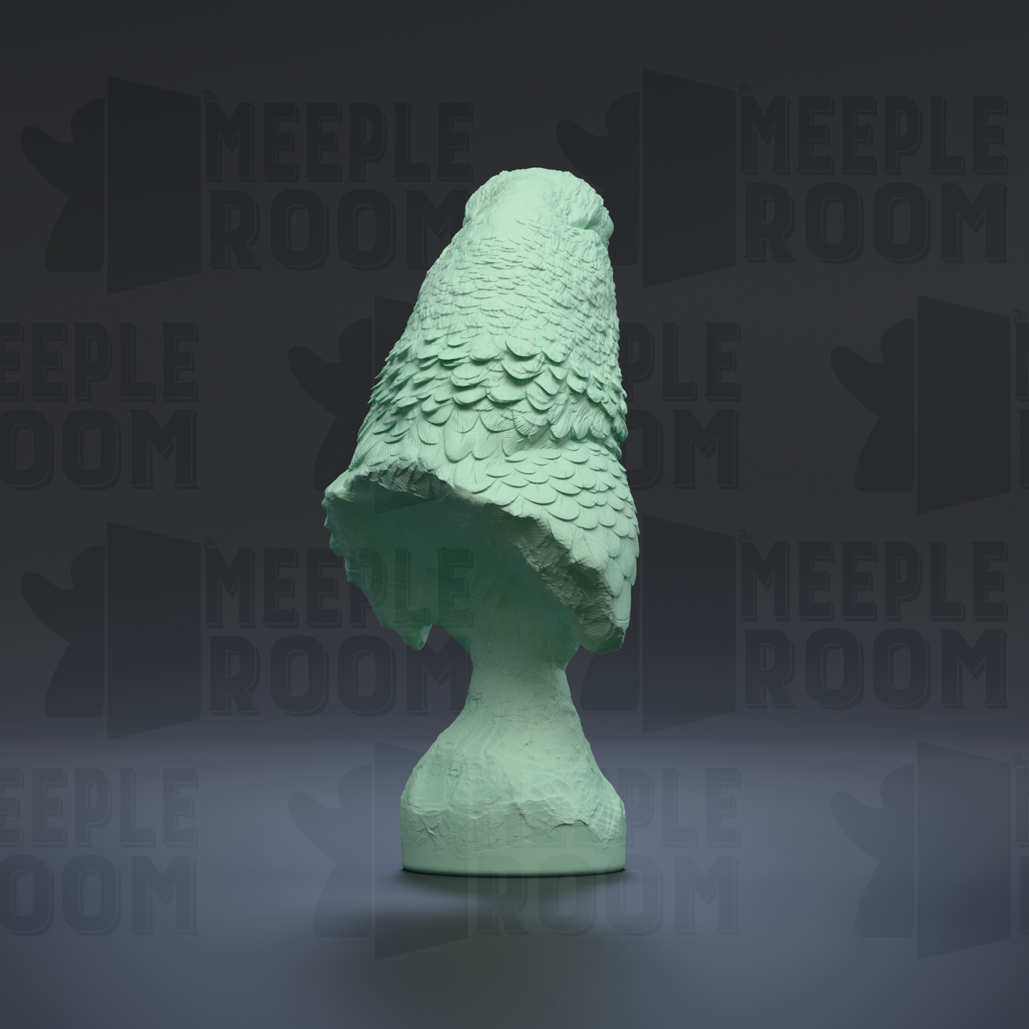 Hyacinth Macaw, Bust by Animal Den Miniatures | Miniature | TTRPG | Unpainted | Print on Demand