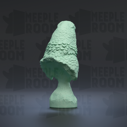 Hyacinth Macaw, Bust by Animal Den Miniatures | Miniature | TTRPG | Unpainted | Print on Demand