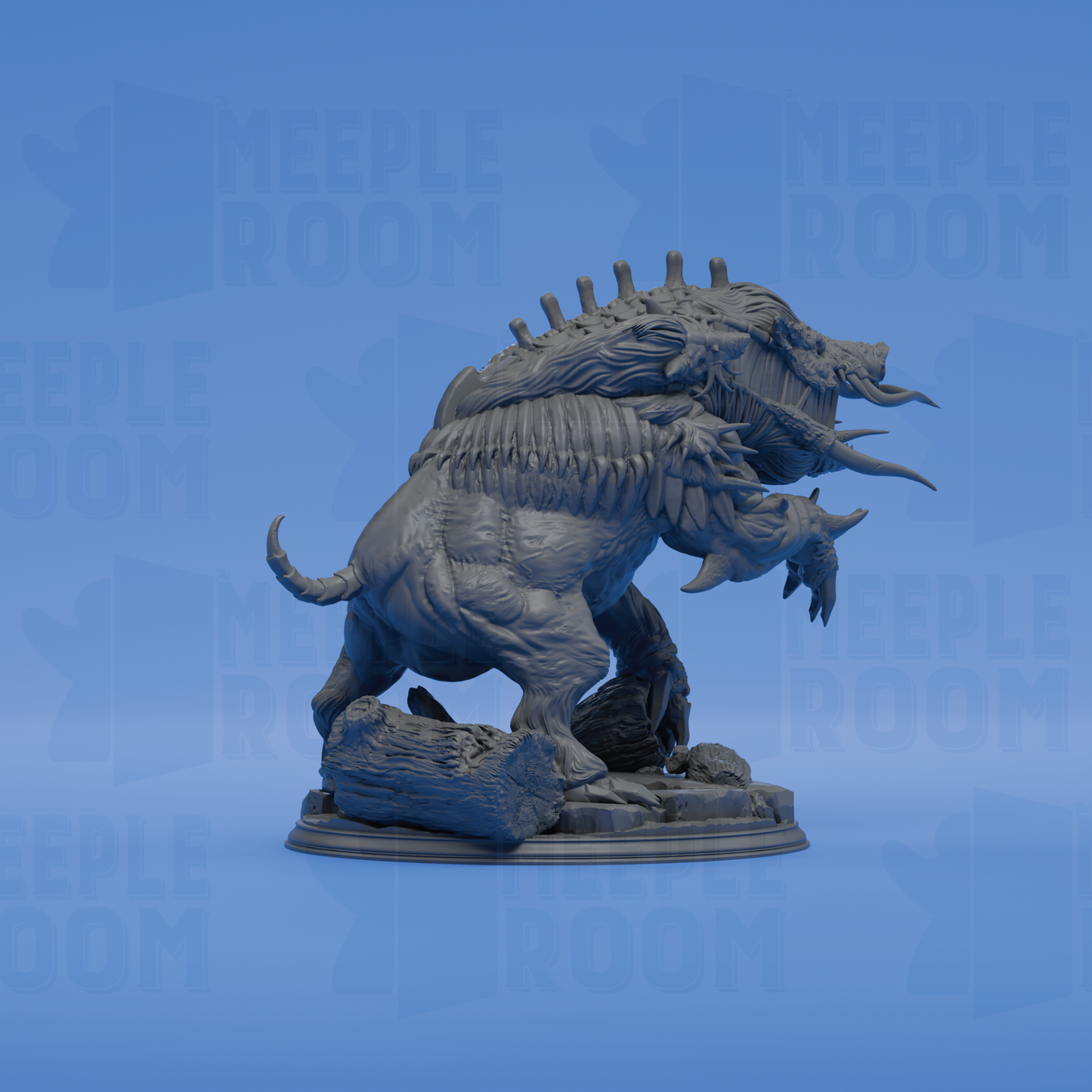 Nogoron, Blighted Giant Boar by DM Stash | Miniature | TTRPG | Unpainted | Print on Demand