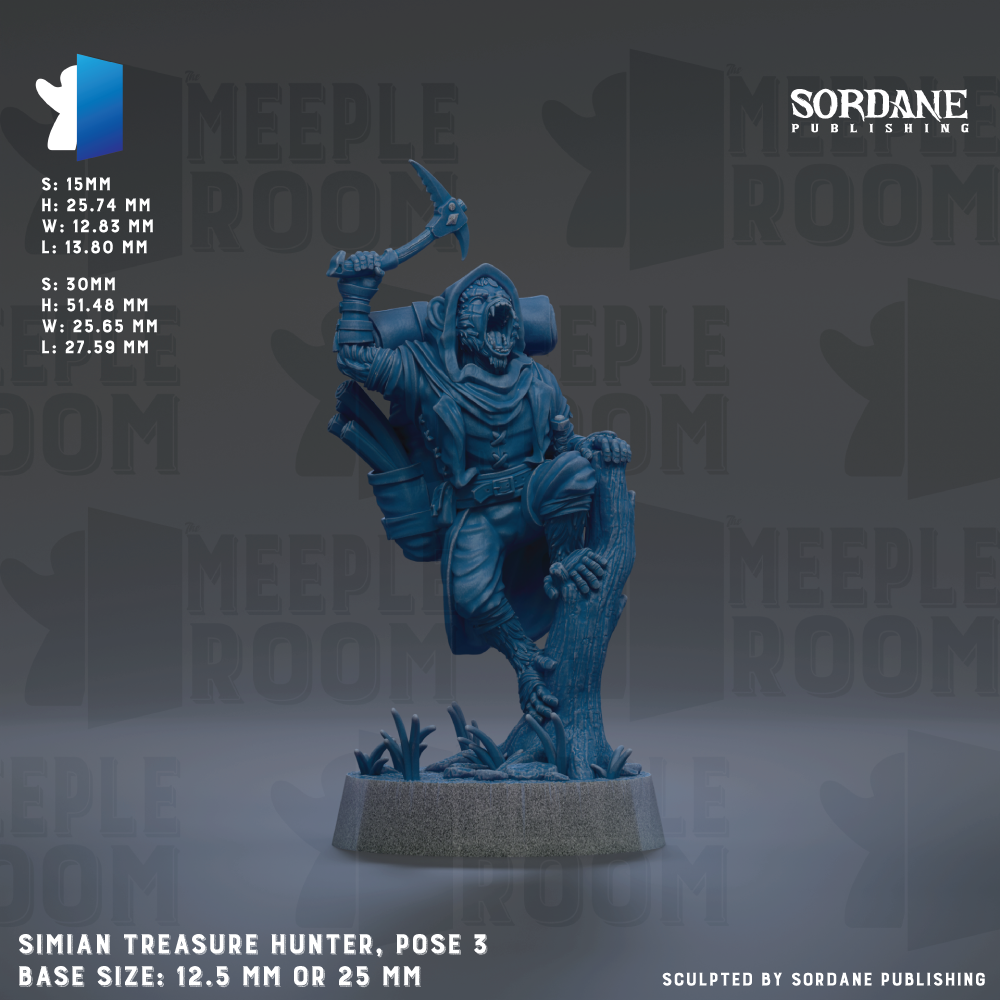 a blue statue of a man with a sword