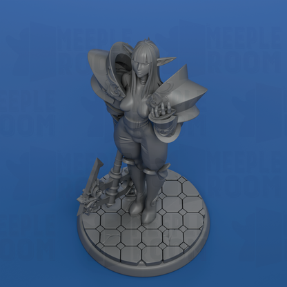 Nuru, Executioner by Twin Goddess Miniatures | Miniature | TTRPG | Unpainted | Print on Demand