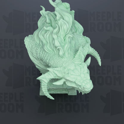 Infernis, Bust by Witchsong Miniatures | Bust | Display Figure | Unpainted | Print on Demand