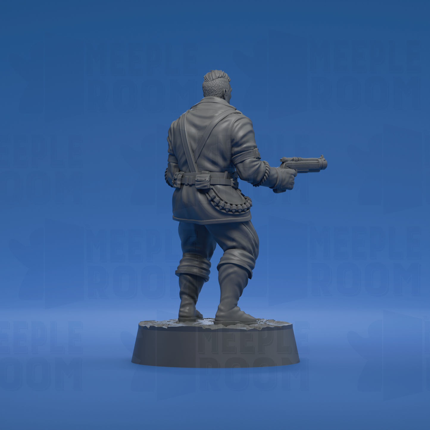 Titaran Gunslinger by Sordane Publishing | Miniature | TTRPG | Unpainted | Print on Demand