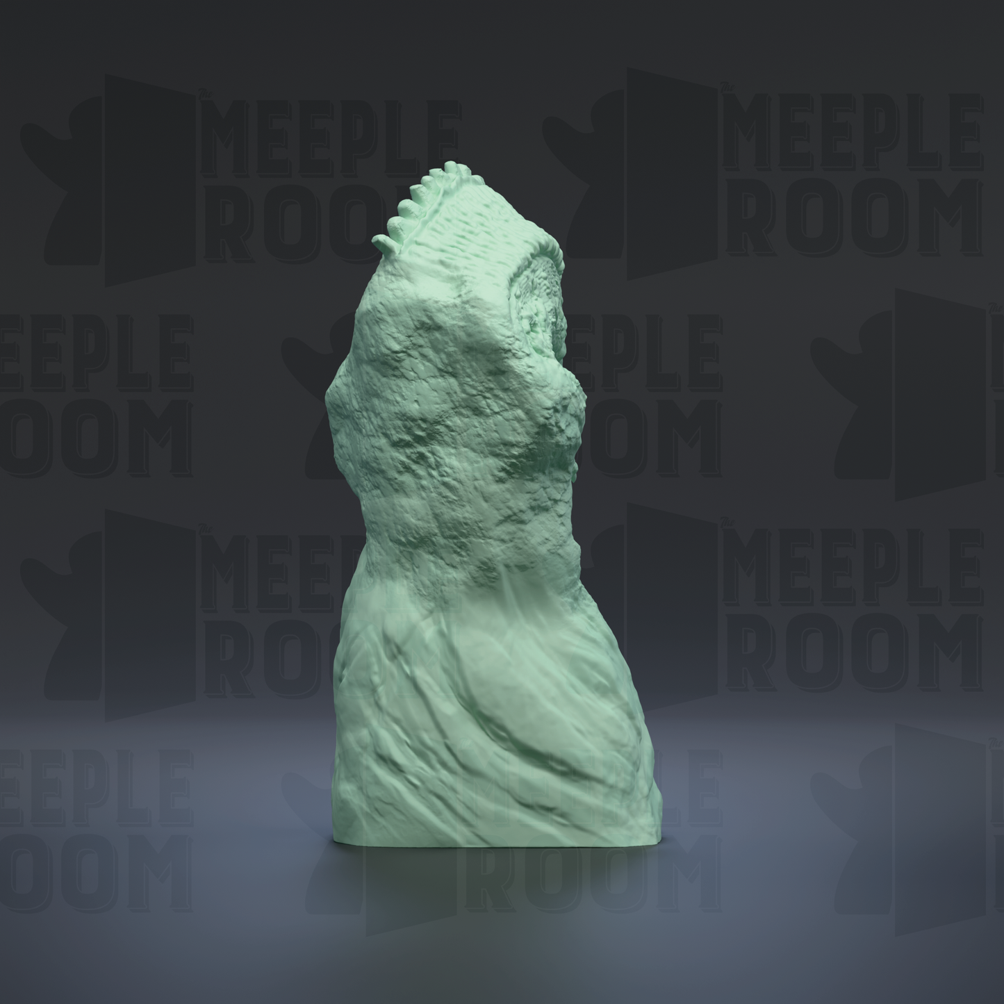 Demonic Dragon, Adult, Closed Mouth, Bust by Dino & Dog | Miniature | TTRPG | Unpainted | Print on Demand