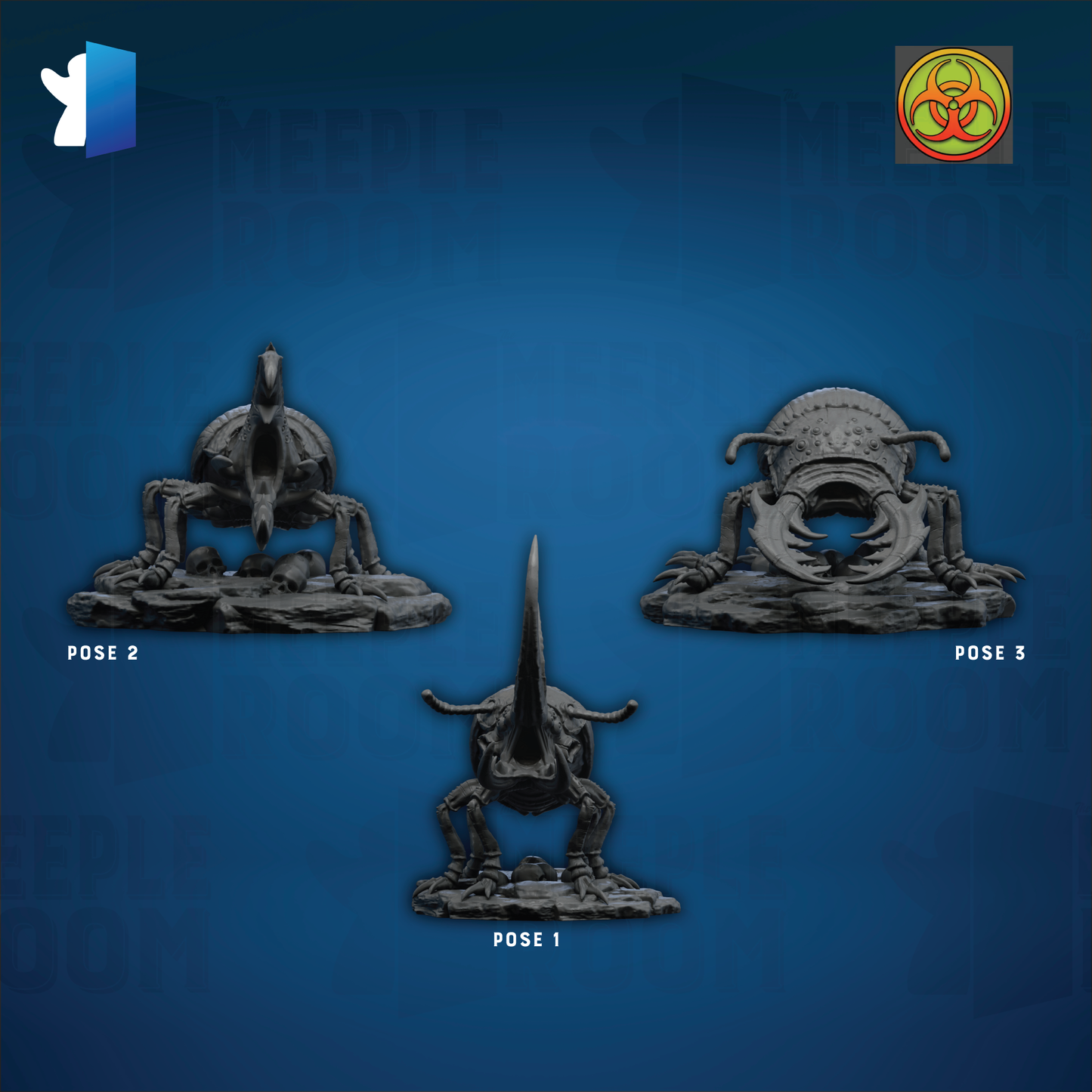 Giant Beetle by PrintYourMonsters | Miniature | TTRPG | Unpainted | Print on Demand