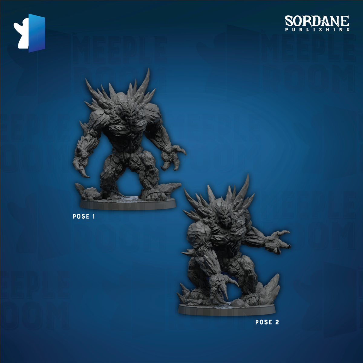 Brimstone Behemoth by Sordane Publishing | Miniature | TTRPG | Unpainted | Print on Demand