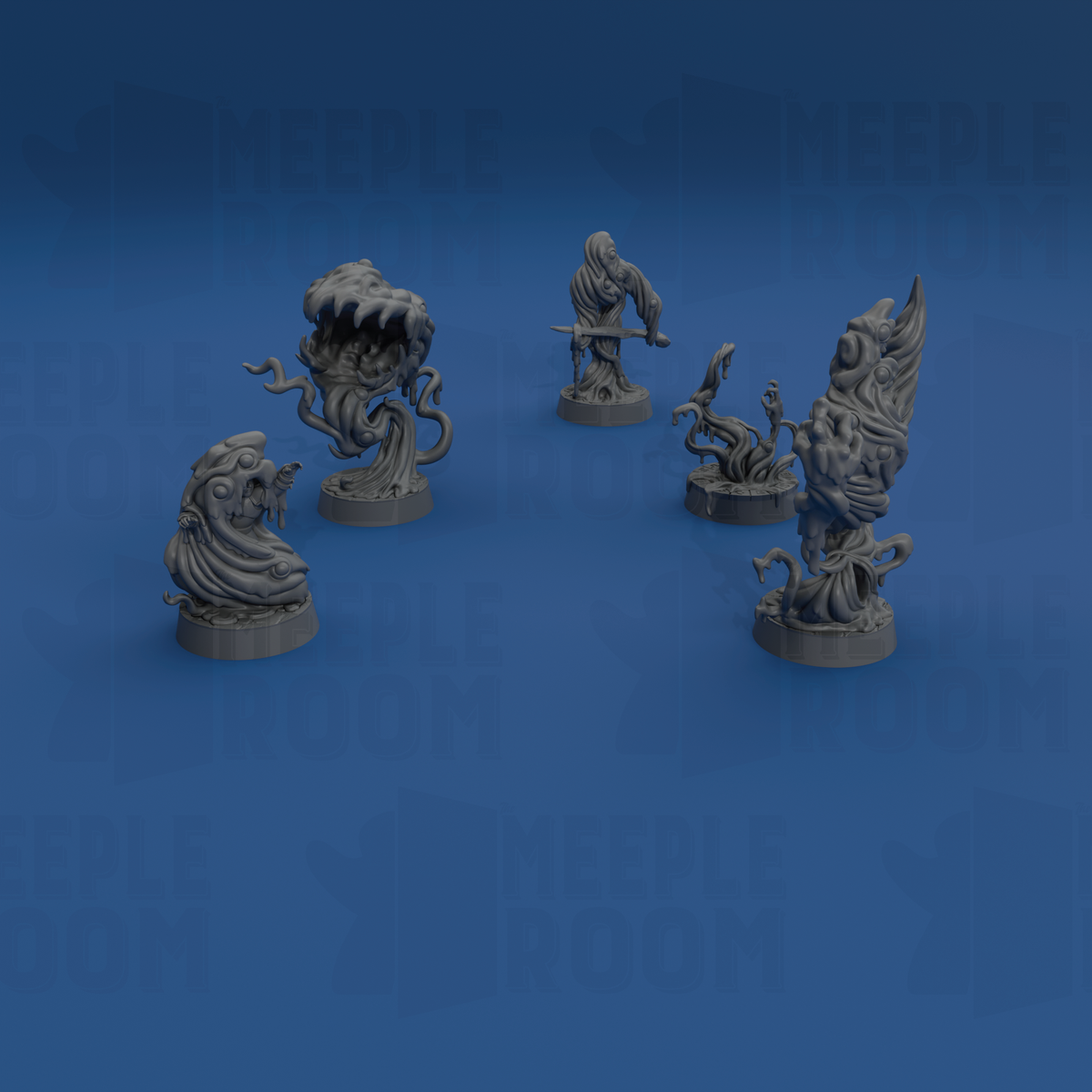 Shadow Jellies by Sordane Publishing | Miniature | TTRPG | Unpainted | Print on Demand