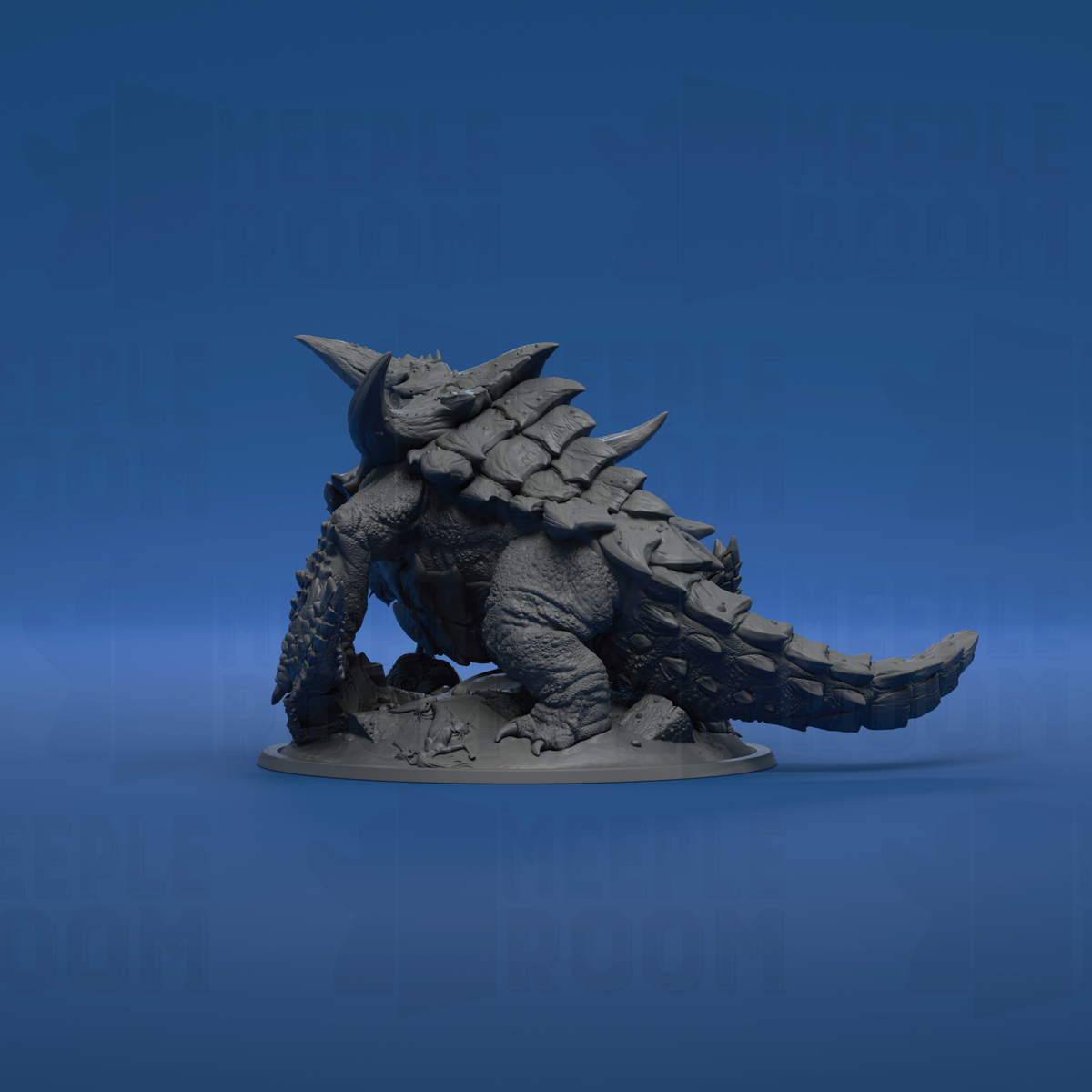 Giant Dragon Turtle by Rescale Miniatures | Miniature | TTRPG | Unpainted | Print on Demand