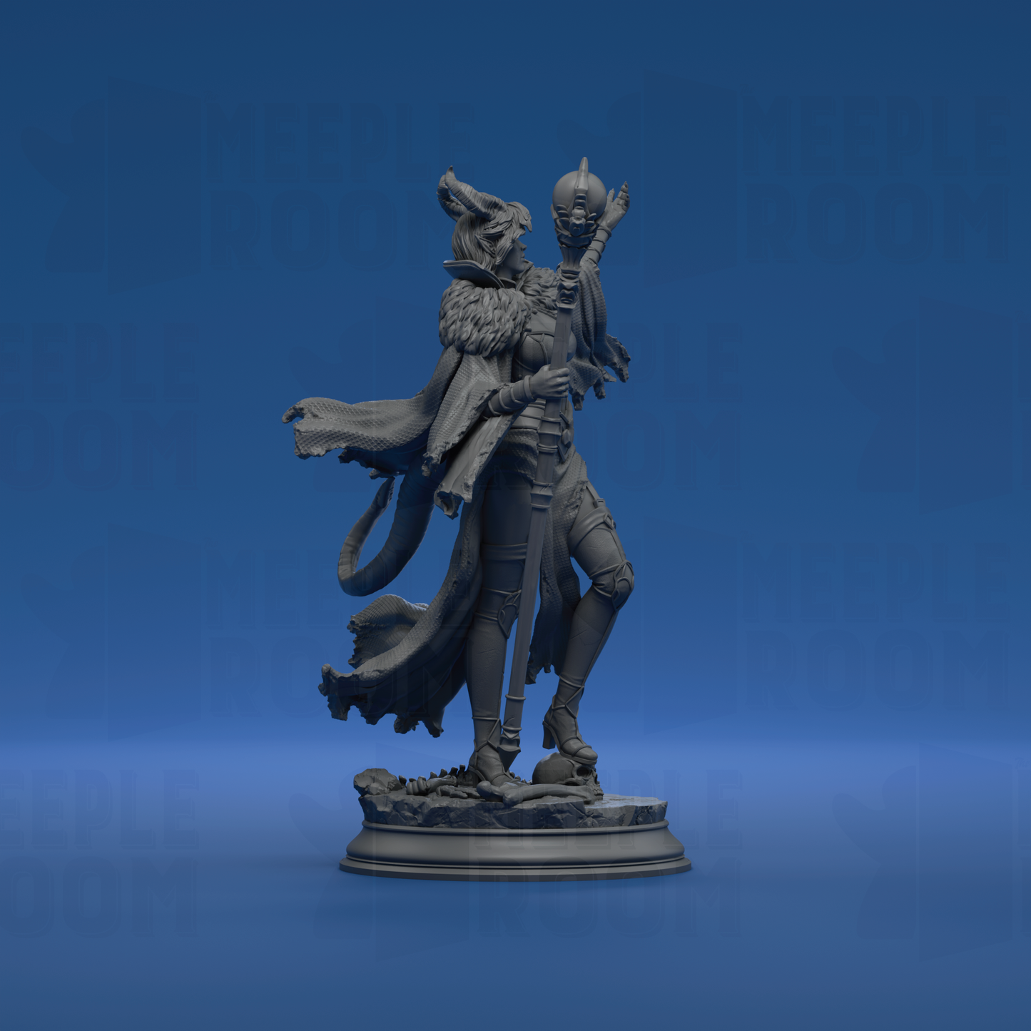 Mallory the Envious, the Dark Ruler by DM Stash | Miniature | TTRPG | Unpainted | Print on Demand