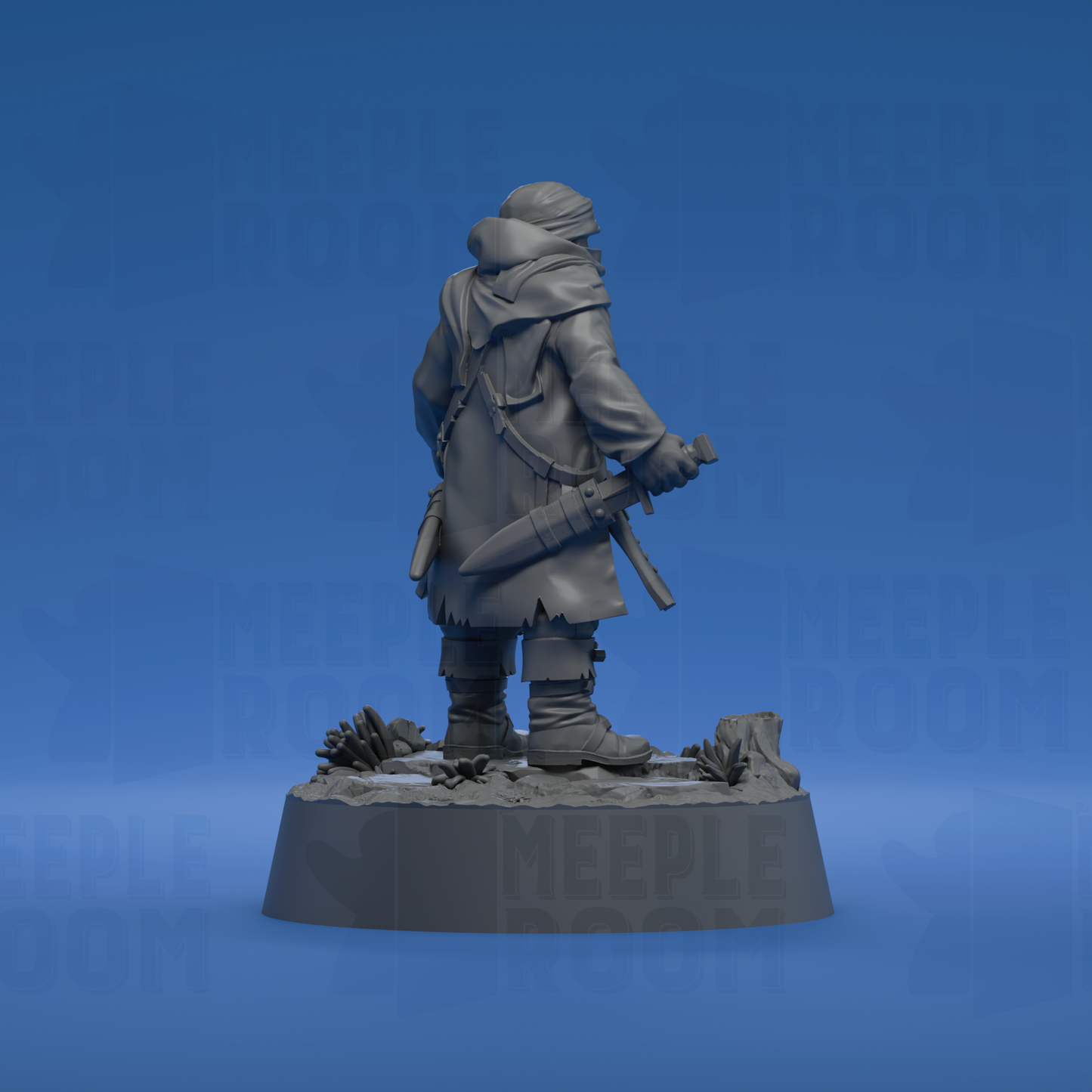 Halfling Rogue by Sordane Publishing | Miniature | TTRPG | Unpainted | Print on Demand