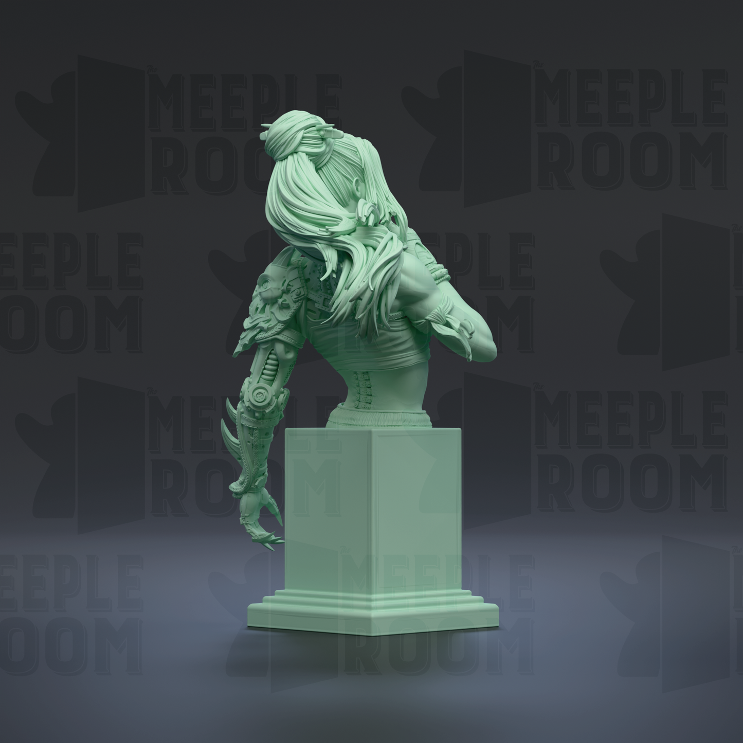 Neo Nixxi, Bust by Nerikson | Miniature | TTRPG | Unpainted | Print on Demand