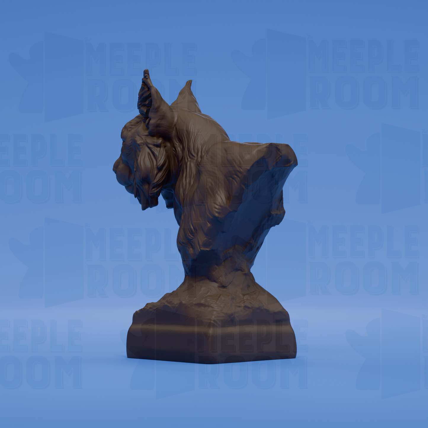 Eurasian Lynx, Bust by Animal Den Miniatures | Bust | Display Figure | Unpainted | Print on Demand