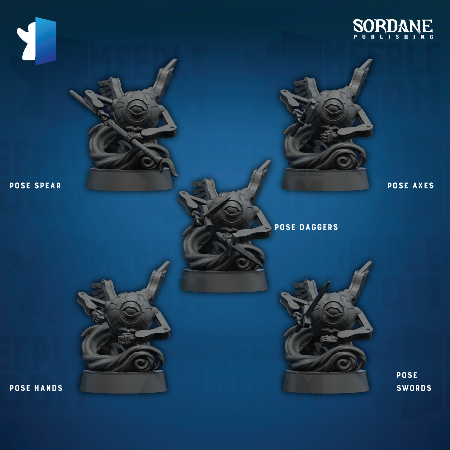Sordalite Drone, Monodrone by Sordane Publishing | Miniature | TTRPG | Unpainted | Print on Demand