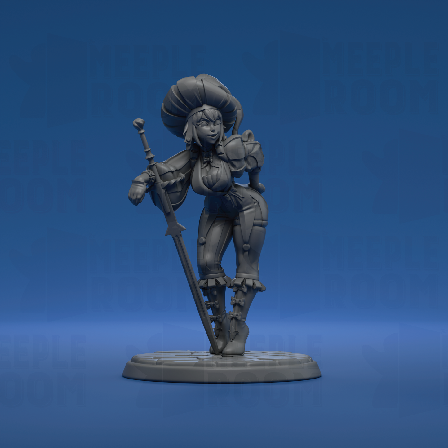 Lainey, Landsknecht by Twin Goddess Miniatures | Miniature | TTRPG | Unpainted | Print on Demand