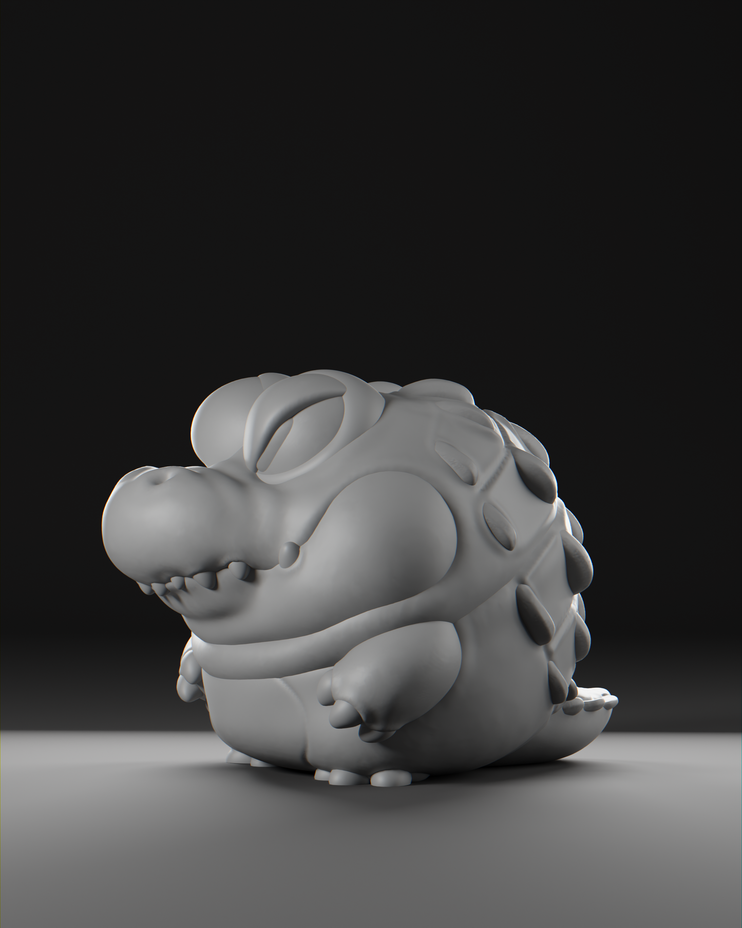 a small white object sitting on top of a table