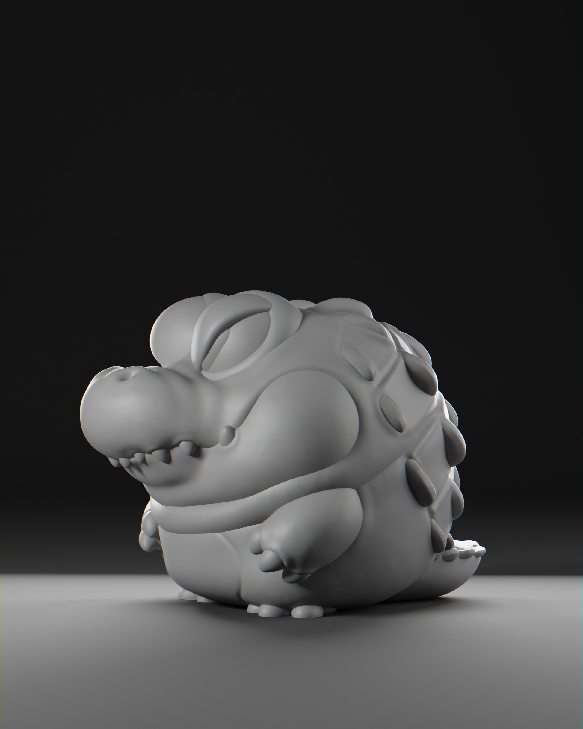 a small white object sitting on top of a table