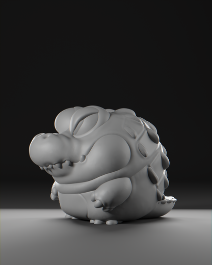 a small white object sitting on top of a table