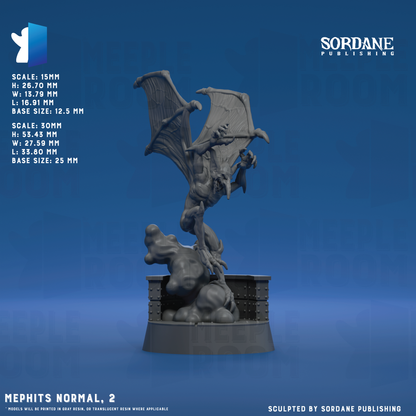 Mephits Normal by Sordane Publishing | Miniature | TTRPG | Unpainted | Print on Demand