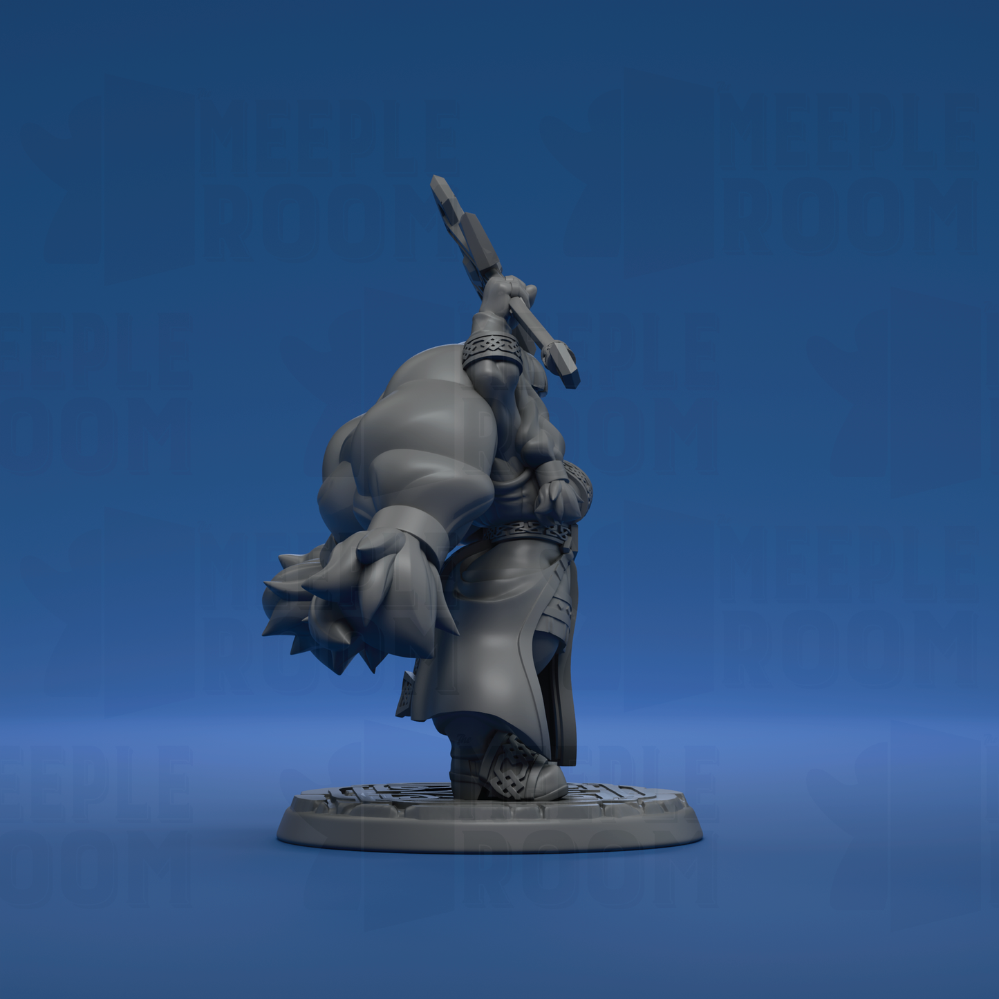 Lyri, Dwarf Mage by Twin Goddess Miniatures | Miniature | TTRPG | Unpainted | Print on Demand