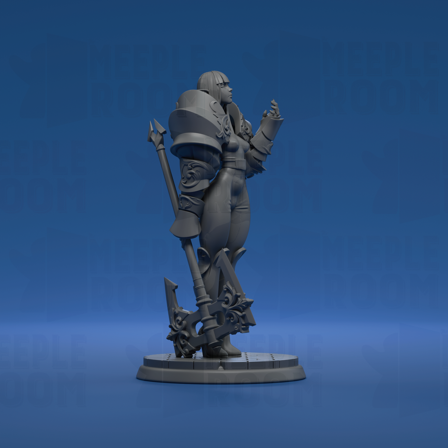 Nuru, Executioner by Twin Goddess Miniatures | Miniature | TTRPG | Unpainted | Print on Demand