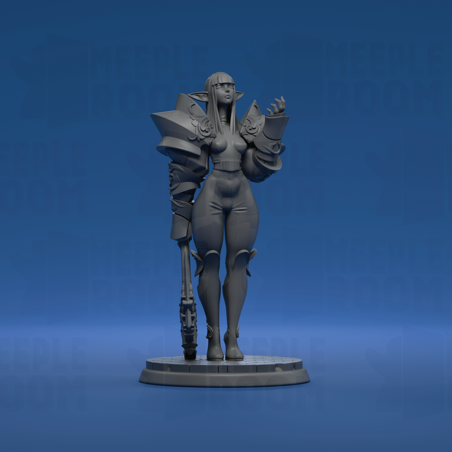 Nuru, Executioner by Twin Goddess Miniatures | Miniature | TTRPG | Unpainted | Print on Demand