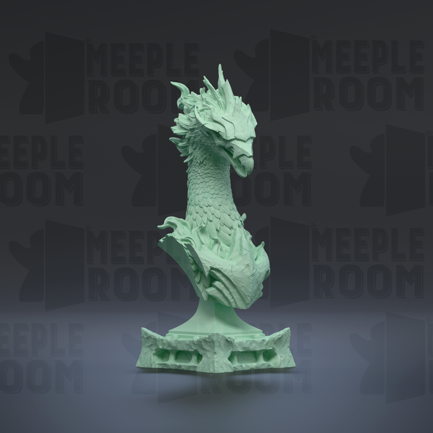 The Phoenix, Bust by Witchsong Miniatures | Miniature | TTRPG | Unpainted | Print on Demand