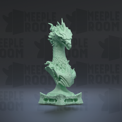The Phoenix, Bust by Witchsong Miniatures | Miniature | TTRPG | Unpainted | Print on Demand