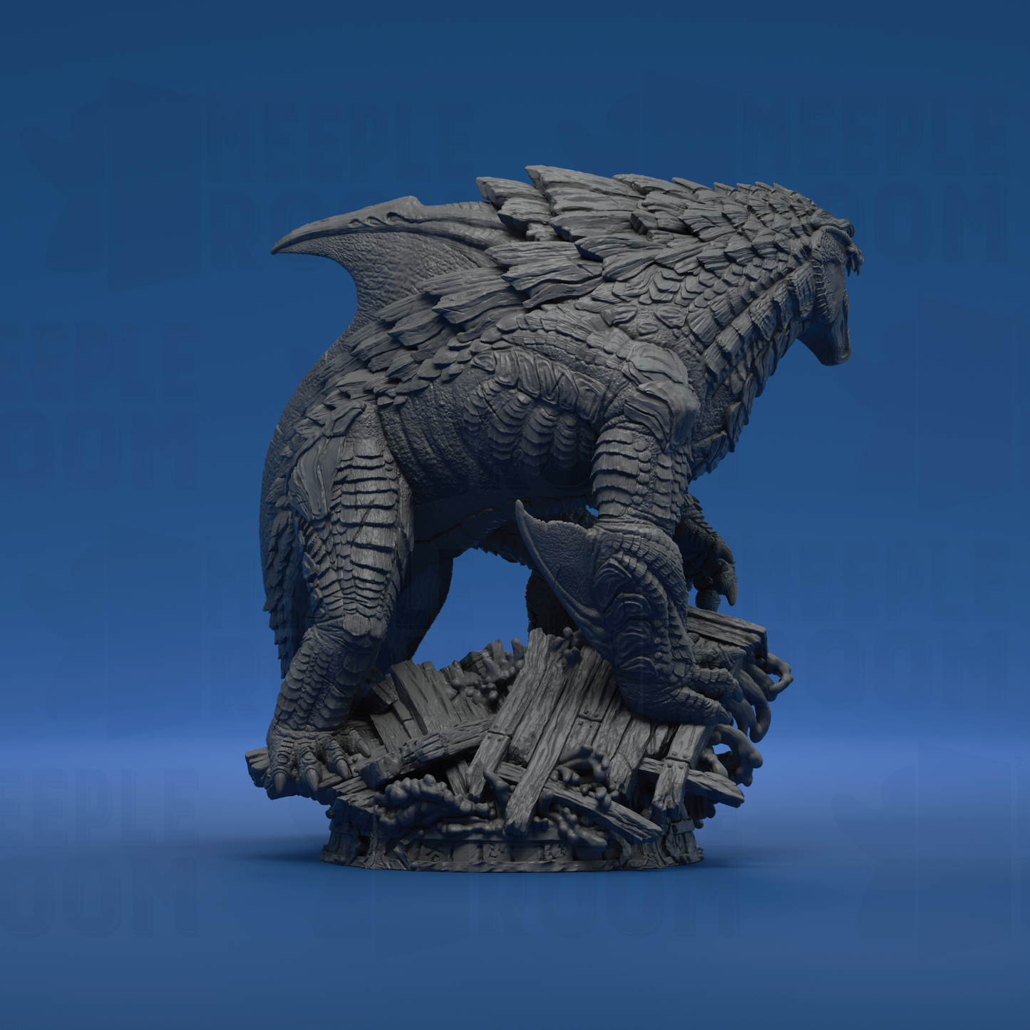 Bioluminescent Amphibian by Witchsong Miniatures | Miniature | TTRPG | Unpainted | Print on Demand