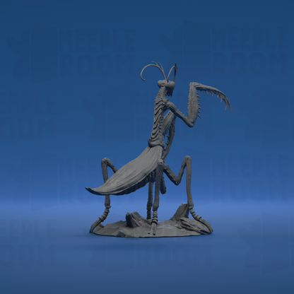 Giant Mantis by PrintYourMonsters | Miniature | TTRPG | Unpainted | Print on Demand