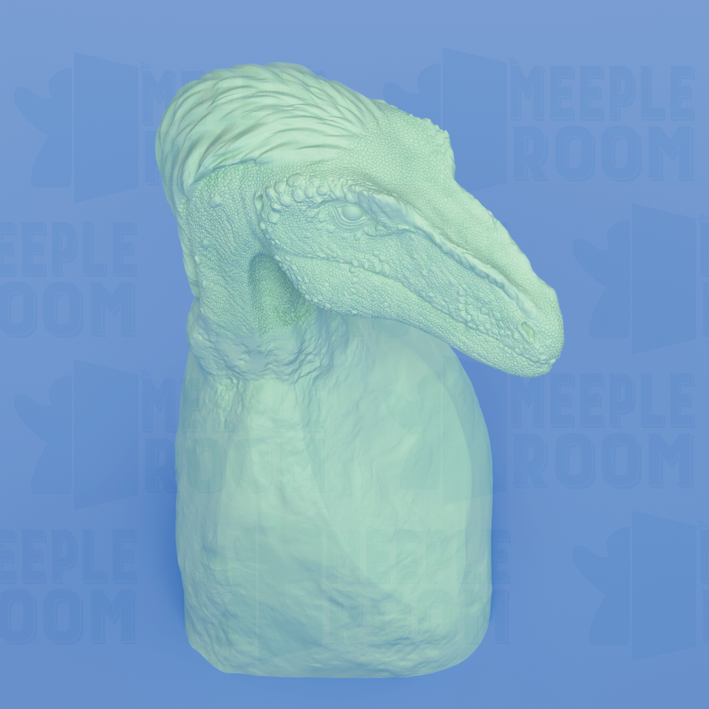 Fukuiraptor, Bust by Dino & Dog | Bust | Display Figure | Unpainted | Print on Demand