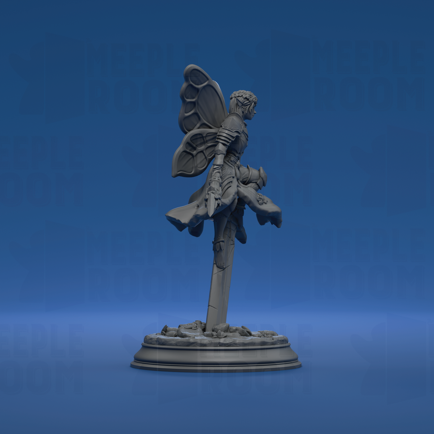Battle Bell, Fairy Knight by DM Stash | Miniature | TTRPG | Unpainted | Print on Demand