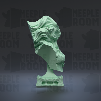 Knight of the Nebula, Bust by Witchsong Miniatures | Miniature | TTRPG | Unpainted | Print on Demand