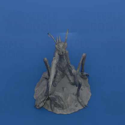 Giant Mantis by PrintYourMonsters | Miniature | TTRPG | Unpainted | Print on Demand