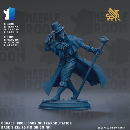 Cobalt, Professor of Transmutation
