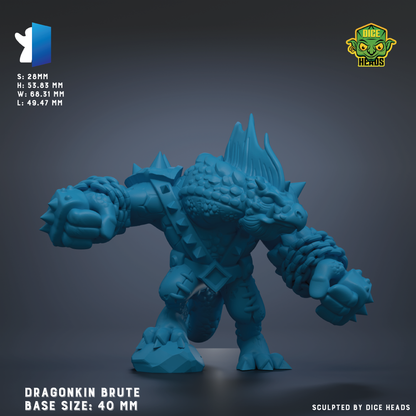 A 3D rendering of a blue dragon-like creature with spikes and a fierce expression, standing on a gray surface.