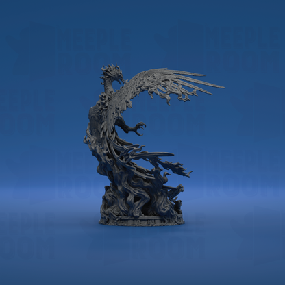 The Phoenix by Witchsong Miniatures | Miniature | TTRPG | Unpainted | Print on Demand