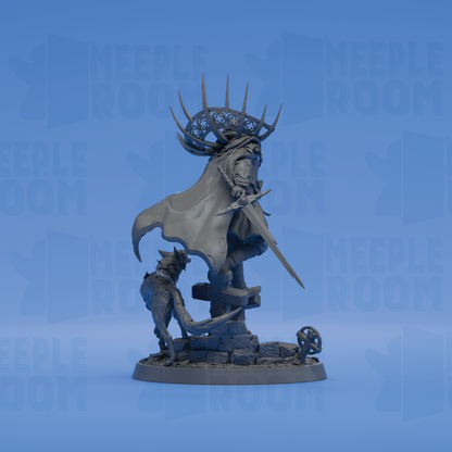 The Four Mourners by Rescale Miniatures | Miniature | TTRPG | Unpainted | Print on Demand