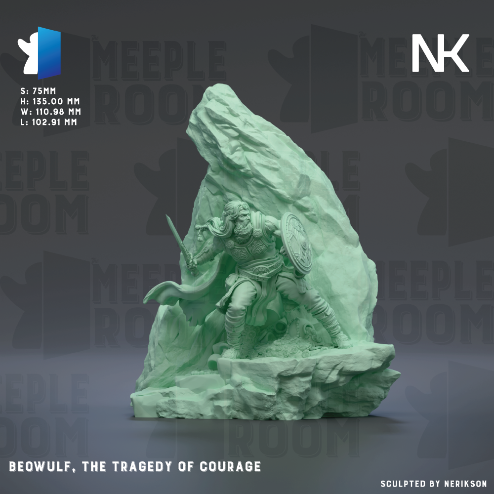 a statue of a man on top of a rock