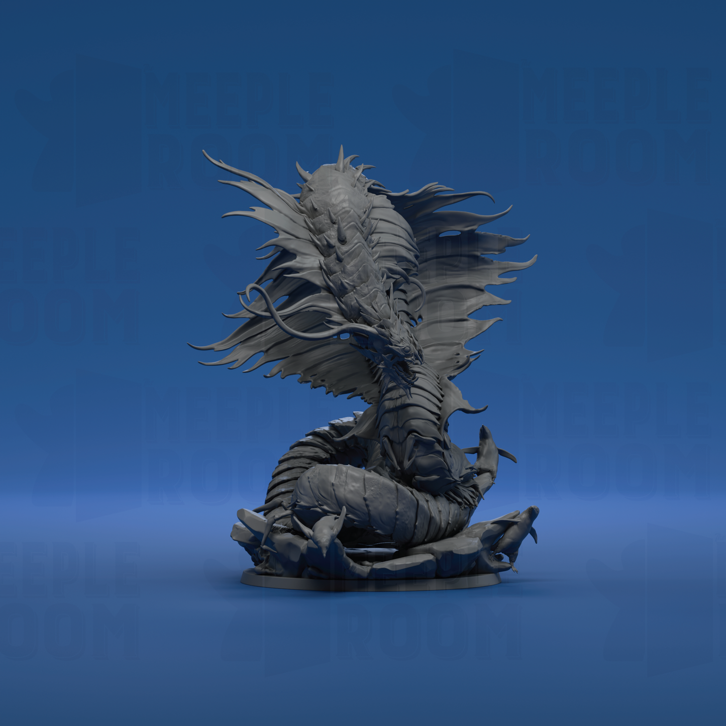 Arctic Centipede by Rescale Miniatures | Miniature | TTRPG | Unpainted | Print on Demand