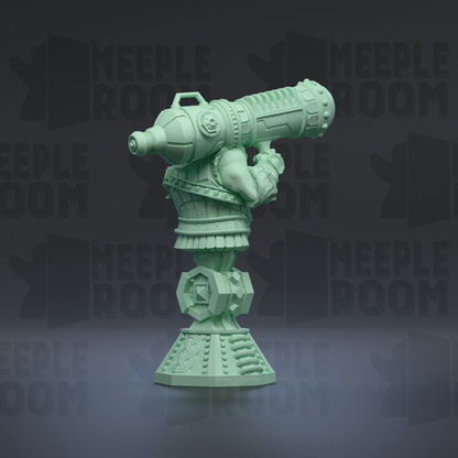 Rook, Dwarven Cannoneer, Bust by DM Stash | Miniature | TTRPG | Unpainted | Print on Demand