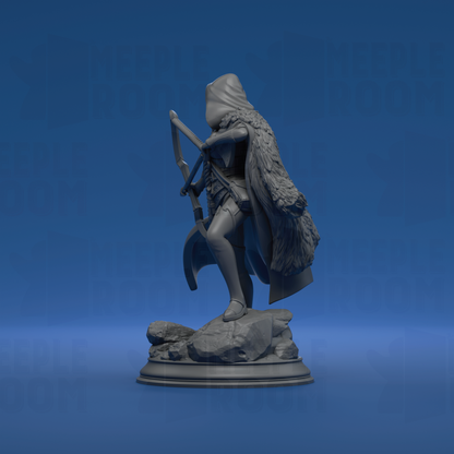 The Crimson Hood, Brigand of the Woods by DM Stash | Miniature | TTRPG | Unpainted | Print on Demand