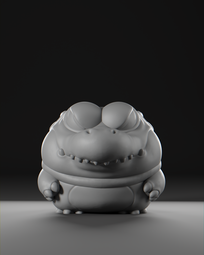 a small white object sitting on top of a table