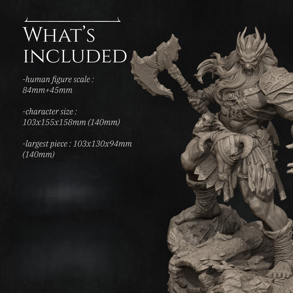 an image of a statue of a demon