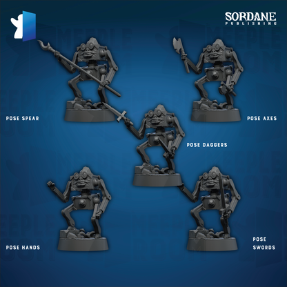 Sordalite Drone, Duodrone by Sordane Publishing | Miniature | TTRPG | Unpainted | Print on Demand