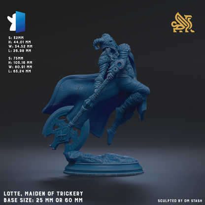 a blue statue of a man on a motorcycle