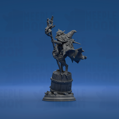 Baba Yaga, Ancient Witch by DM Stash | Miniature | TTRPG | Unpainted | Print on Demand
