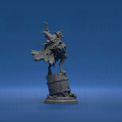 Baba Yaga, Ancient Witch by DM Stash | Miniature | TTRPG | Unpainted | Print on Demand